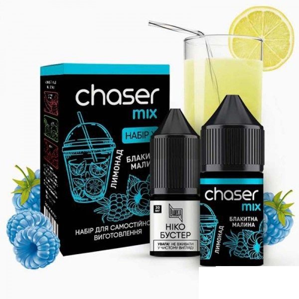 Рідина Chaser Самозаміс Mix ULTRA 30ml Блакитна Малина Лимонад 