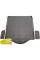 Автомобильный коврик в багажник Ford Mondeo 5 2015- Universal / Резиновый (Avto-Gumm)