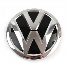 Эмблема для Volkswagen 120 мм Polo 2015-2017 Передняя Выпуклая (6C0853600 FOD)