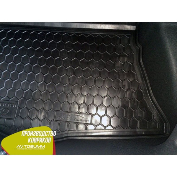 Автомобильный коврик в багажник Hyundai i30 2012- хечбек (Avto-Gumm)
