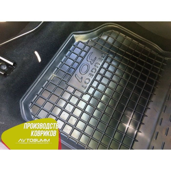 Передні килимки в автомобіль Peugeot 301 2013- (Avto-Gumm)