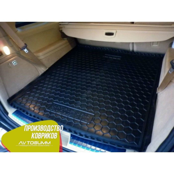 Автомобильный коврик в багажник Mercedes GL X164 2006- Резино - пластик