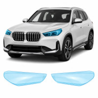 Антигравийная защитная бронепленка по лекалам для BMW X1 U11 2022- оптика (фары и ПТФ)
