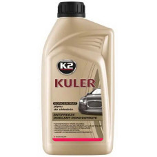 Антифриз концентрат K2 Kuler Long Life -80 Красный G12 / G12+ Оригинал 1 л (T211C) (K20266)