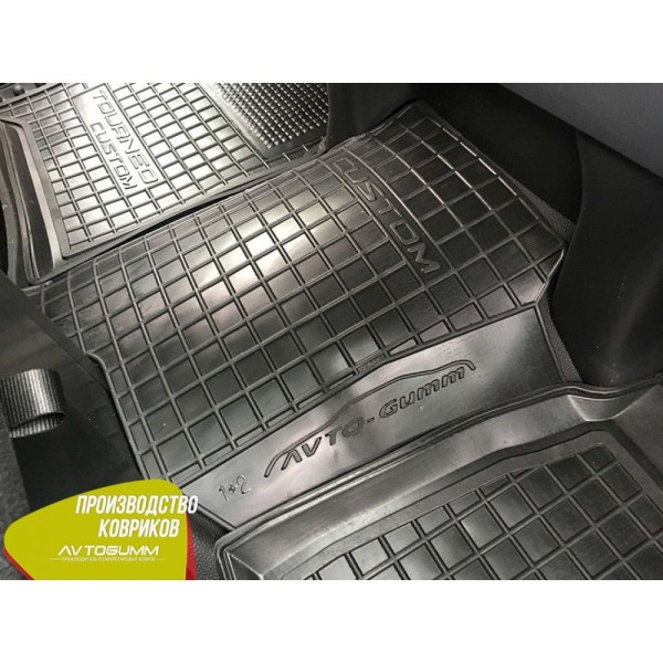Автомобільні килимки в салон Ford Custom 2012- (1+2) (Avto-Gumm)