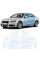 Антигравійна захисна бронеплівка за лекалами для Audi A4 B8 2008-2015 - зони дверей і стійки вікон