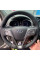 Чехол Оплетка Руля для Hyundai Santa Fe 2012-2018 Кожа (Модельная Выкройка) №26