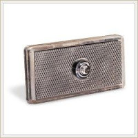 Габарит прямоугольный Wassa 100х50х65 мм / 12V / с лампой / Белый 1 шт (ФГС 107)