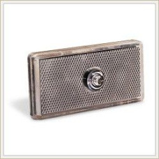 Габарит прямокутний Wassa 100х50х65 мм / 12V / з лампою / Білий 1 шт (ФГС 107)
