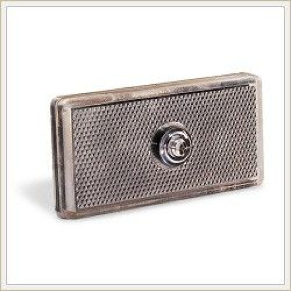 Габарит прямоугольный Wassa 100х50х65 мм / 12V / с лампой / Белый 1 шт (ФГС 107)
