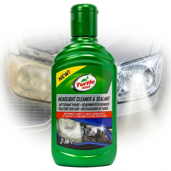 Полироль для фар Turtle Wax GL 3 Headlight Cleaner 2в1 300 мл (53168)
