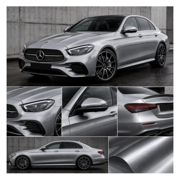 Автомобільна Вінілова Плівка ПВХ Mirror Silver 1.52 Метра х 1 Метр 160 мікрон PET основа (G260306)