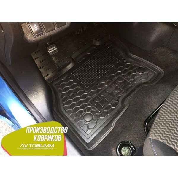 Водительский коврик в салон Nissan Leaf 2012- / 2019,5- (Avto-Gumm)