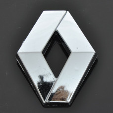 Емблема для Renault Megane Laguna 77 x 94 x 11 мм пластикова вигнута