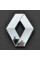 Емблема для Renault Megane Laguna 77 x 94 x 11 мм пластикова вигнута