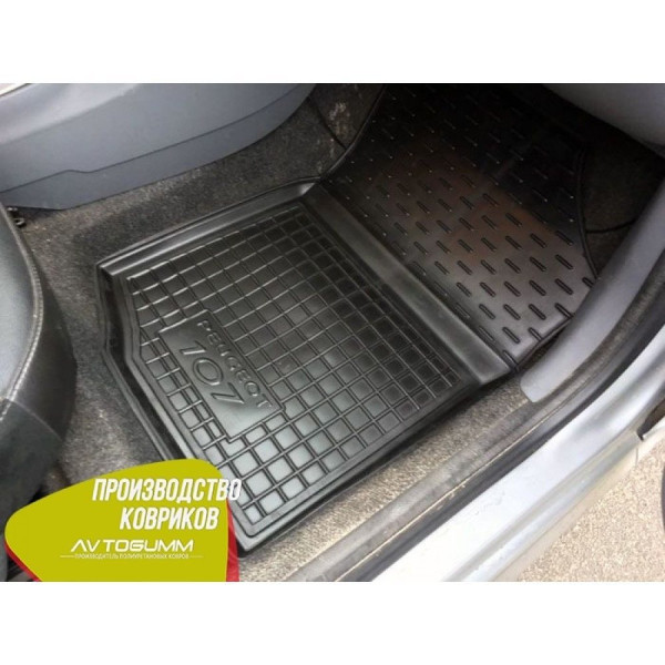 Автомобильные коврики в салон Peugeot 107 2005- (Avto-Gumm)