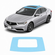 Антигравийная защитная бронепленка по лекалам для Acura TLX I facelift 2018-2020 - зона крыши