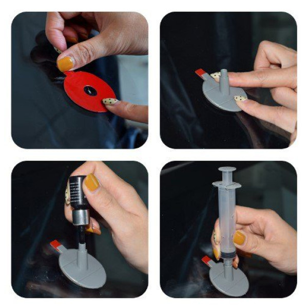Набор Ремонт Лобового Стекла 3 мл Windshield Repair KIT (FH032-1)