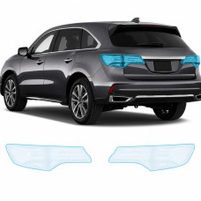 Антигравийная защитная бронепленка по лекалам для Acura MDX YD3 facelift 2017-2020 - задние фонари стопы
