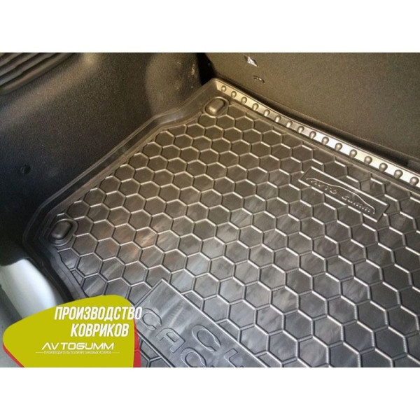 Автомобильный коврик в багажник Citroen C4 Cactus 2015- Резино - пластик