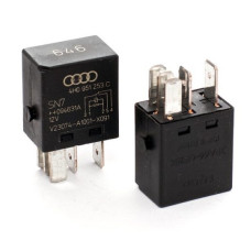 Реле автомобильное Audi 12V 5-ти контактное малое 20А (Португалия) 4HO 951 253 C (646)