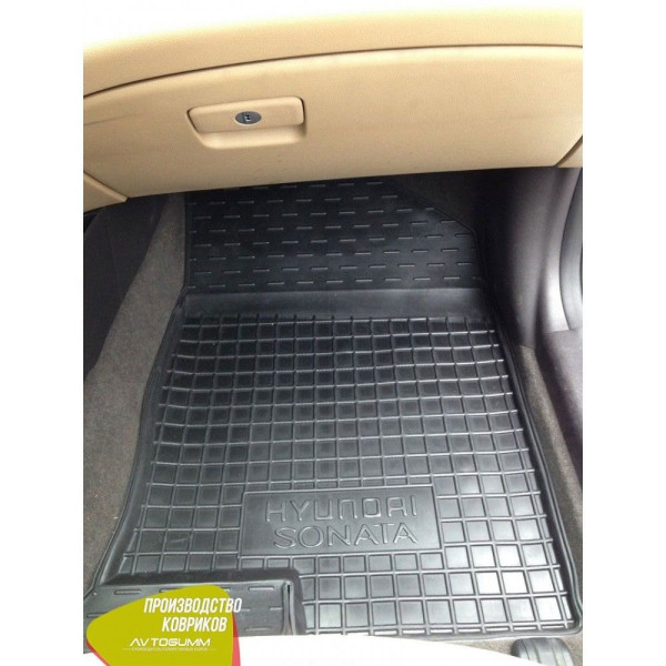Автомобильные коврики для Hyundai Sonata (YF) 2009-2015 (Avto-Gumm)