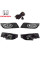 Протитуманні фари Honda Civic 2012-2014 H11-12V 55W з проводкою Комплект (HD-552)