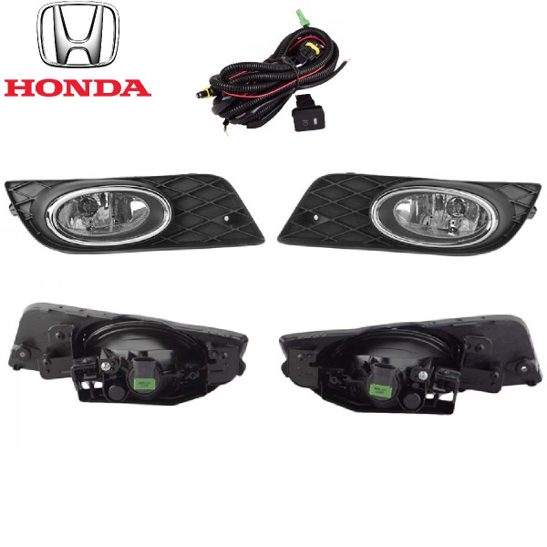 Протитуманні фари Honda Civic 2012-2014 H11-12V 55W з проводкою Комплект (HD-552)