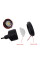 LED Fog Lights Round Lens with DRL D64mm 12V 10W 7000K White and Yellow Light 2 pcs (AG-2511 W+Y)