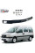 Дефлектор капота мухобойка для Fiat Scudo 2004-2007 Евро Крепление (Vip Tuning) FT17