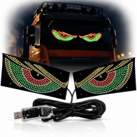 LED Подсветка Динамическая Глаза USB 30 x 16 см Красный Желтый Зеленый (XL9)