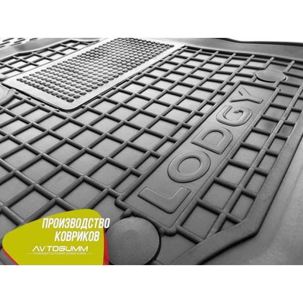 Водительский коврик в салон Renault Lodgy 2013- (Avto-Gumm)