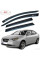 Дефлектори вікон вітровики HIC для Hyundai Elantra 2006-2011 Оригінал (HY19)
