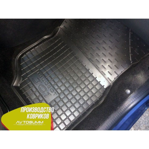 Автомобільні килимки в салон Peugeot 301 2013- (Avto-Gumm)
