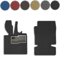 Коврики в салон EVA для Smart Fortwo 2003-2007 с подпятником 2 шт