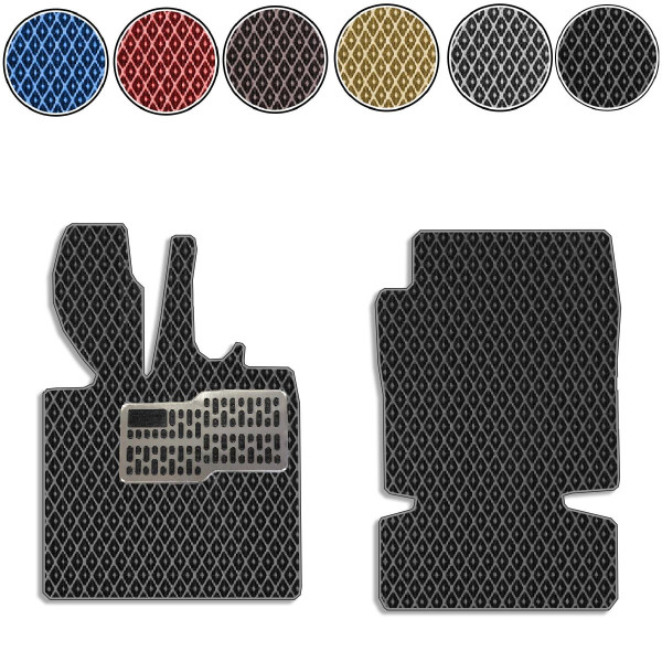 Килимки у салон EVA для Smart Fortwo 2003-2007 з підп'ятником 2 шт