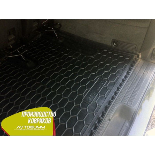 Автомобильный коврик в багажник Mercedes Viano W639 2007- Long / Резино - пластик
