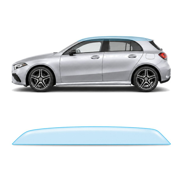 Антигравийная защитная бронепленка по лекалам для Mercedes-Benz A-Class W177 facelift 2022- зона крыши