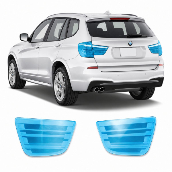 Антигравийная защитная бронепленка по лекалам для BMW X3 F25 2010-2017 - задние фонари стопы