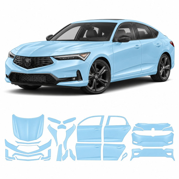 Антигравійна захисна бронеплівка за лекалами для Acura Integra V 2023 - повний кузов