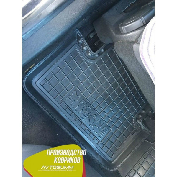 Автомобильные коврики в салон Renault Megane 3 2009- Hatchback (Avto-Gumm)