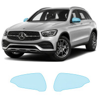 Антигравійна захисна бронеплівка за лекалами для Mercedes-Benz GLC X253 facelift 2019-2022 - дзеркала