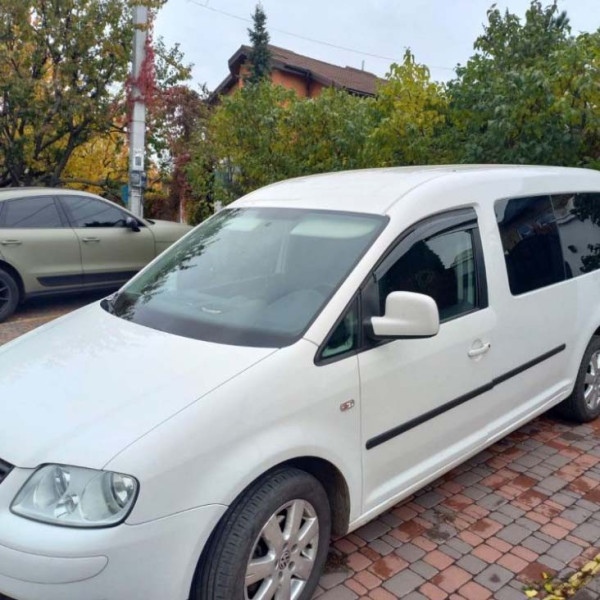 Дефлектори вікон ветровики Volkswagen Caddy 2004-2020 перед скотч SunPlex (SP-S-10)