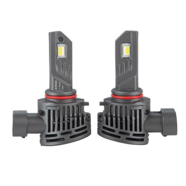 LED лампи для авто Pulso HB3 HB4 HIR2 LED-chips Flip chip 9-16V 2*50W 6000Lm 6500K