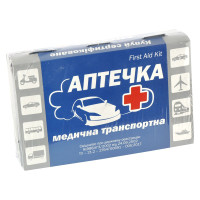 Аптечка автомобильная АМА-1 до 9 человек / First AID Kit / Сертификат