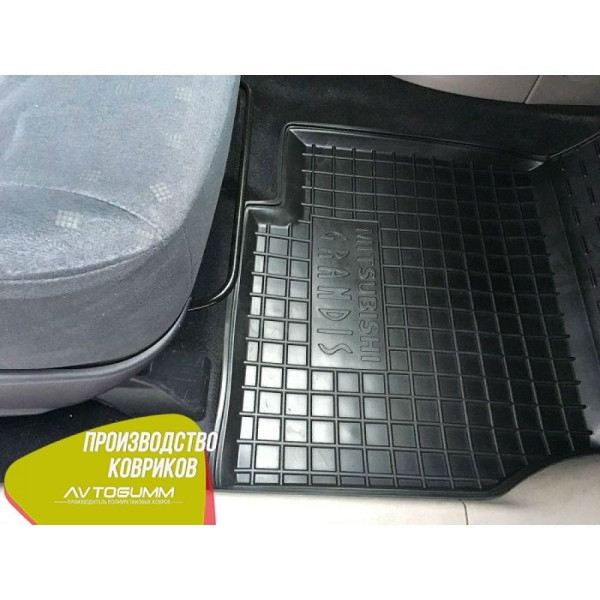 Автомобільні килимки в салон Mitsubishi Grandis 2003- (7 місць) (Avto-Gumm)