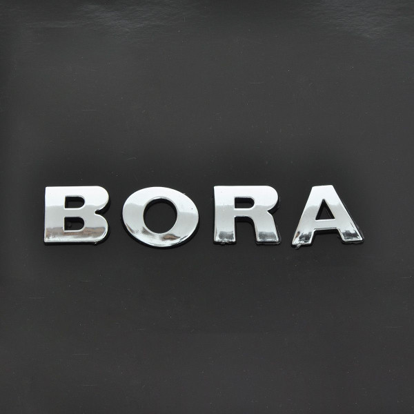 Емблема напис Bora роздільний напис скотч 115 x 25 мм 1997-2004 (5671)