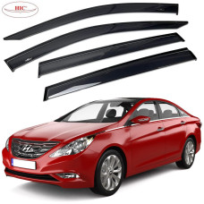 Дефлекторы окон ветровики HIC для Hyundai Sonata 2010-2015 Oригинал (HY32)