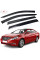 Дефлектори вікон вітровики HIC для Hyundai Sonata 2010-2015 Оригінал (HY32)