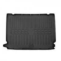 Килимок в багажник 3D для Renault Clio IV (2012-2019) (universal) (lower trunk)